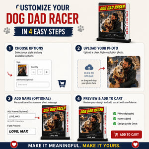 Dog Dad Racer Photo Plaque — Merry Christmas - Personalized Acrylic Plaque 89db4e3c-48b3-4282-a44f-3ce093e7a2e6.jpg