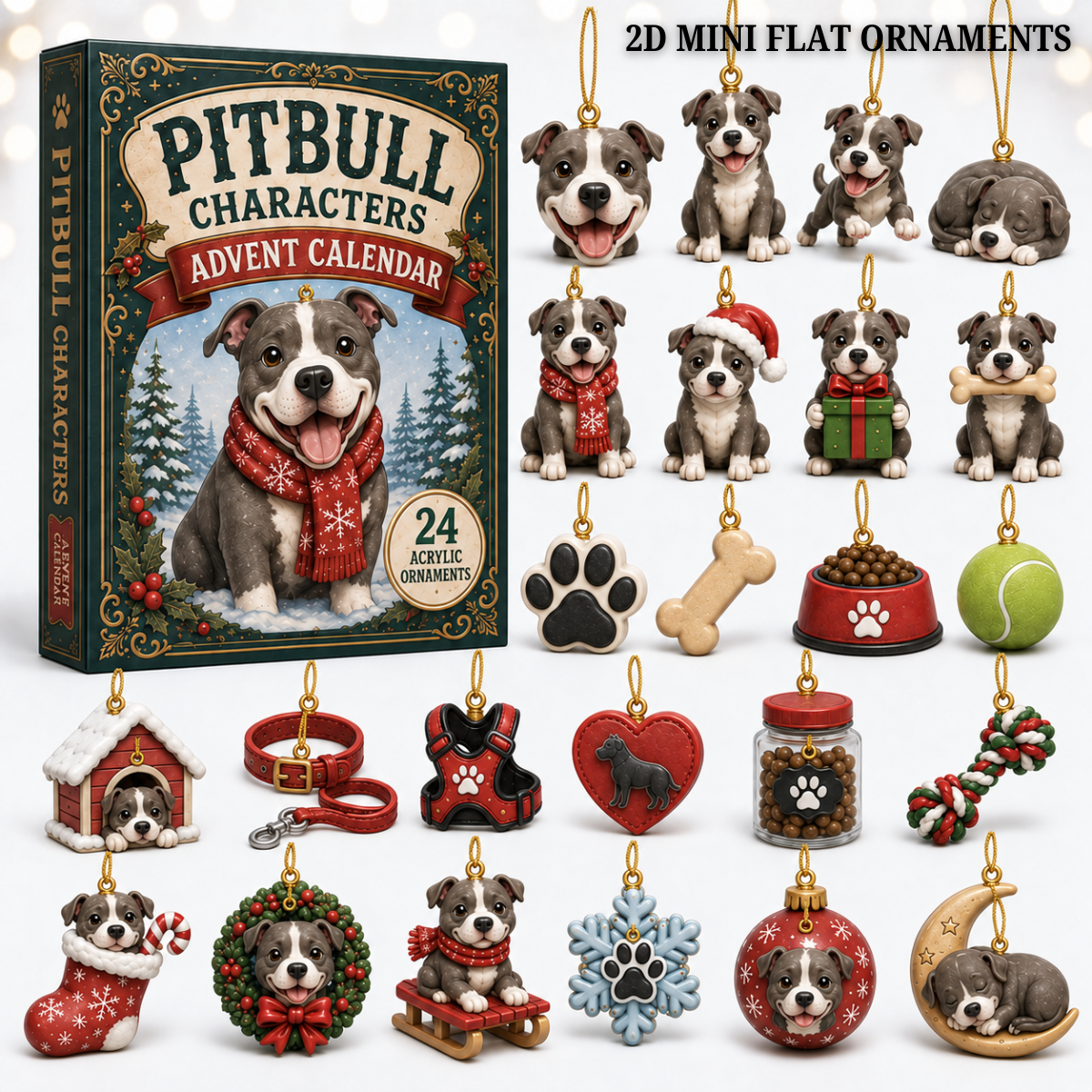 Pitbull Characters Advent Calendar 2026 - 24-Day Festive Countdown, Acrylic Charms Blind Box - Gift For Pitbull Lovers 89e3ece7-4dc5-4806-8930-ffd7e87796b9-pitbull-text.png
