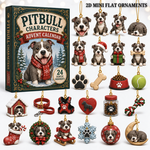 Pitbull Characters Advent Calendar 2026 - 24-Day Festive Countdown, Acrylic Charms Blind Box - Gift For Pitbull Lovers 89e3ece7-4dc5-4806-8930-ffd7e87796b9-pitbull-text.png