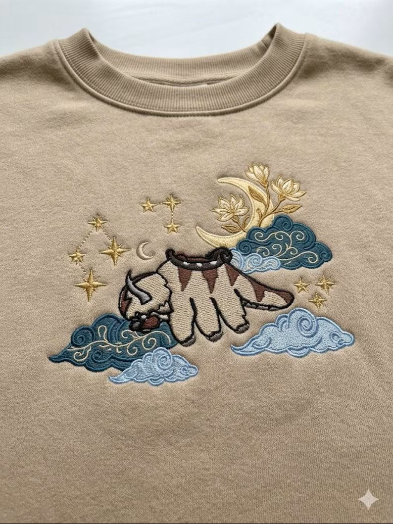 Embroidered Appa Sweatshirt, Flying Bison Shirt, Movie Embroidered Hoodie, Anime Aesthetic Gift for Fans 89e8a1e8-722c-41ad-a23c-949d72eb3774-Ssa-1-.jpg