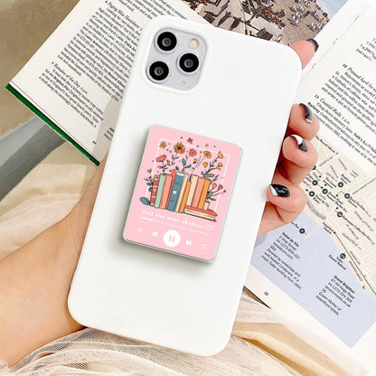 Just One More Chapter Phone Grip, Bookish Grips, Book Lover Popsocket, Phone Accessory, Bookish Accessory, Book Gift, Book Club Gift
