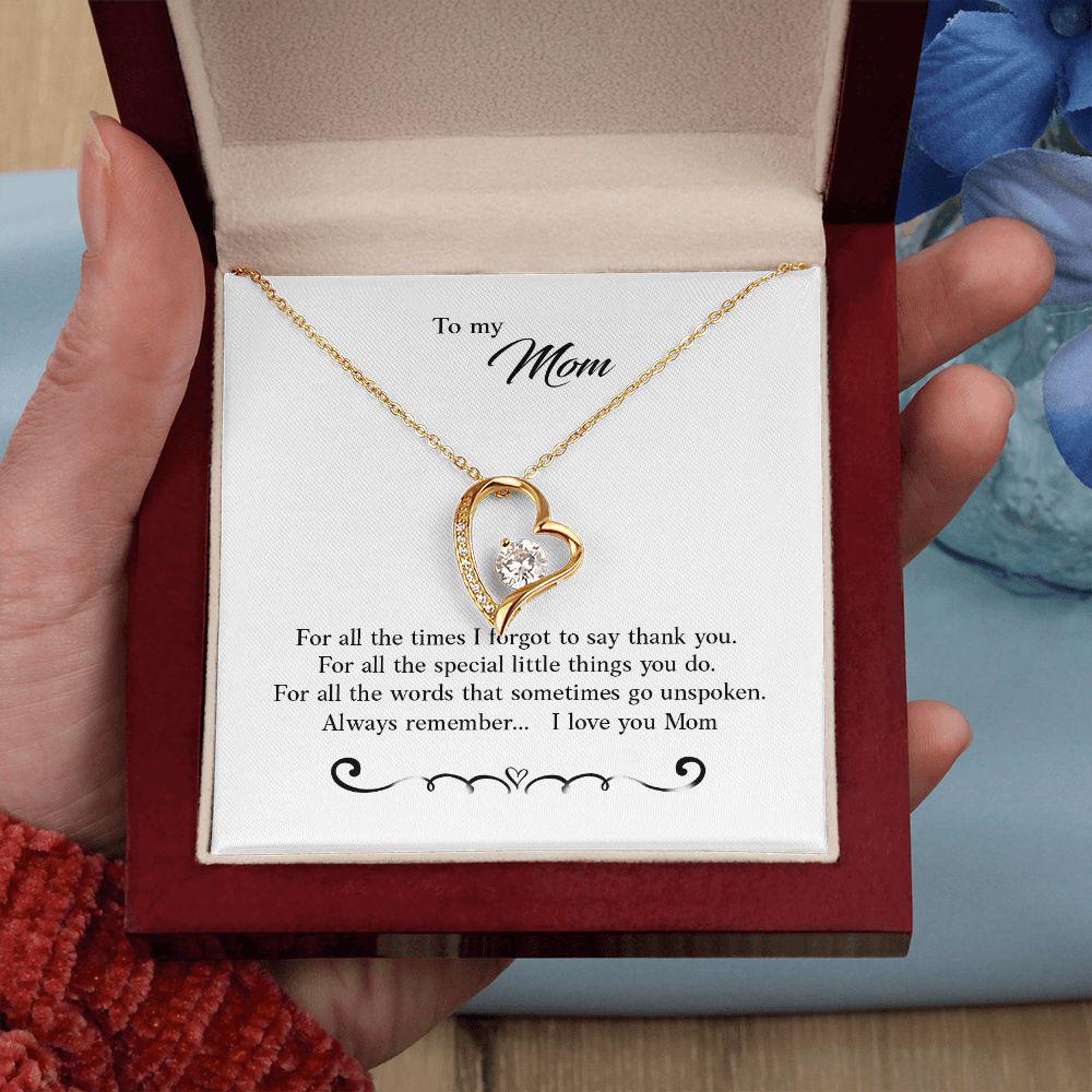 Always Remember I Love You Mom, Necklace With Message Card, Thank You Gifts For Mother’s Day, Best Mother’s Day Gift Ideas			 8.jpg