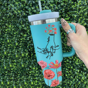 Mom With Flowers Custom Kids Name - Personalized Tumbler - Gift For Mother 8_6dc273db-c9fc-4dbe-890d-6ae6f00c9937.jpg?v=1713942588