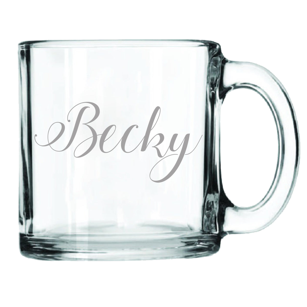 Clear Coffee Mug Monogram, Glass Coffee Mug Custom, Personalized Glass Mug, Tea Cup Glass, Custom Engraved Glass Mug, Coffee Mug Customized