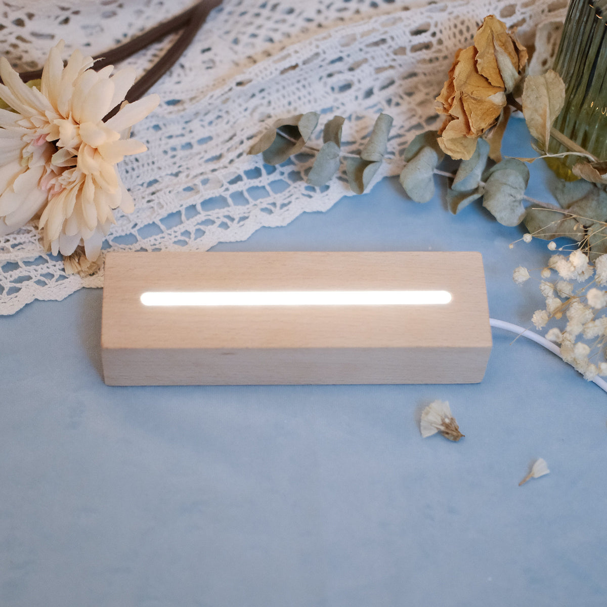 Custom Couples Name Night Light with Sunflower, Personalized Led Night light, Anniversary Gift, Valentine's Gift, Unique Wedding Gift