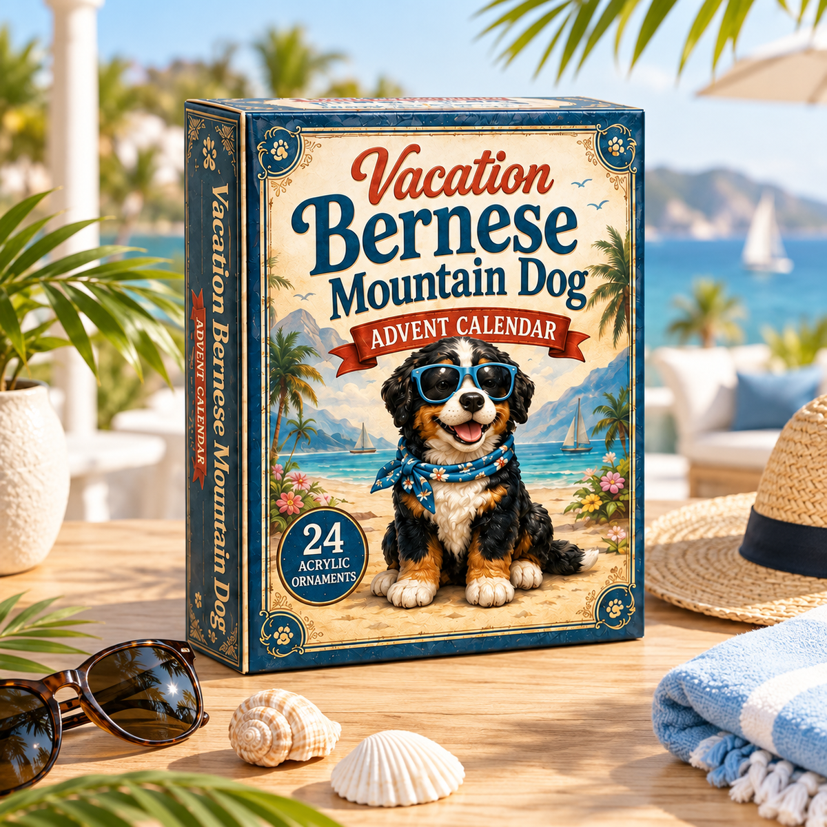 Vacation Bernese Mountain Dog Advent Calendar 2026 - 24-Day Festive Countdown, Acrylic Charms Blind Box - Gift For Bernese Mountain Dog Lovers 8a0650e9-3e49-4cef-a4ac-dff6b42fce12-bernese-box.png