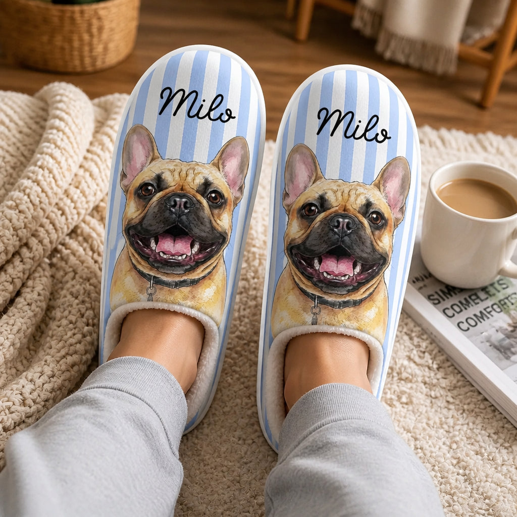 Custom Pet Portrait Name Fleece Slippers - Personalized Fleece Slipper 8a2c1a10-d14b-41c1-984d-52506882ef20.jpg