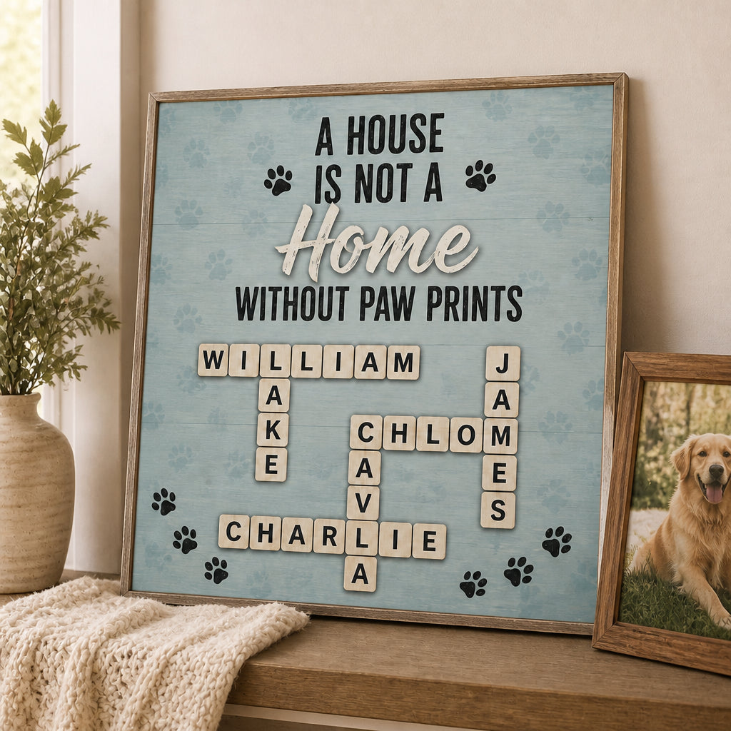 A House Is Not A Home Without Paw Prints - Custom Crossword Wood Sign - Personalized Wood Sign 8a60f61f-84c8-4562-85ed-306f2a622c88.jpg