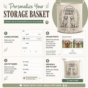 Personalized Dog Names Storage Bag – Wreath Edition - Personalized Storage Bag 8a620faa-7523-433c-bf5e-7adbda3dcc66.jpg