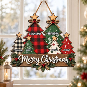 Rustic Grandparents Grandkids Christmas Tree - Personalized Wood Sign - Christmas Decor For Grandma, Grandpa 8a654a13-21b5-4b4b-bcc4-05ad9535fe00-zhXgjw2ZBK__web8.jpg