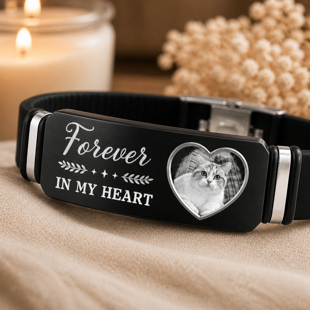 Memorial Pet Photo Bracelet – Forever In My Heart - Personalized Projection Bracelet 8a79362f-5a83-4a4f-8415-48abf359610d.jpg