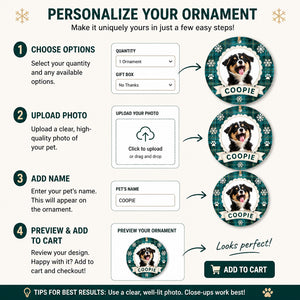 Round Plaid Pet Photo + Name Ornament - Personalized Aluminum Ornament 8a82b6f9-e900-41da-9938-6f19649fedad.jpg