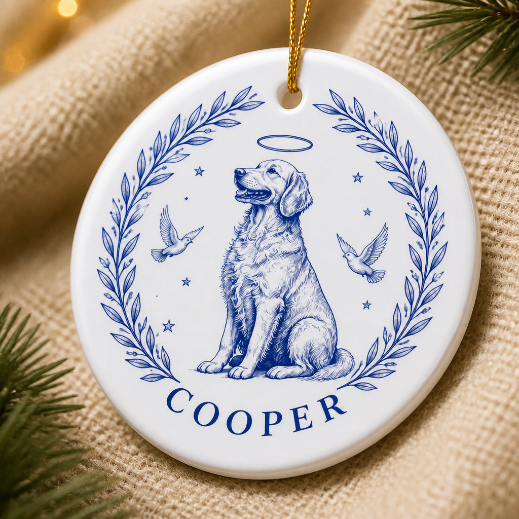 Blue Porcelain Pet Memorial Ornament – Name Personalized - Personalized Ornament 8a82d467-445e-4cfa-b687-d11a6c4cfec1.jpg