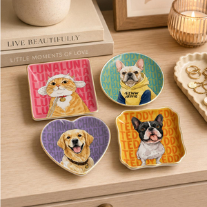 Personalized Pet Photo Portrait Jewelry Dish, Custom Dog Cat Name Trinket Tray, Watercolor Pet Keepsake, Pet Lover Memorial Sympathy Gift 8a889859-5fb9-4878-83f8-2e2096595bf3-3.png