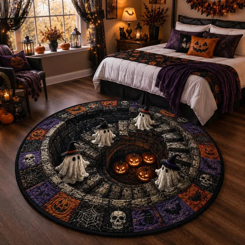 3D Illusion Skull Vortex Round Rug, Halloween Horror Skeleton Carpet, Non Slip Floor Mat, Living Room Bedroom Decor, Spooky Gift,3D Skeleton 8a9cc0a3-2072-4e8c-8b85-f780f641dcd8-gdfgdfdggd-3-.webp