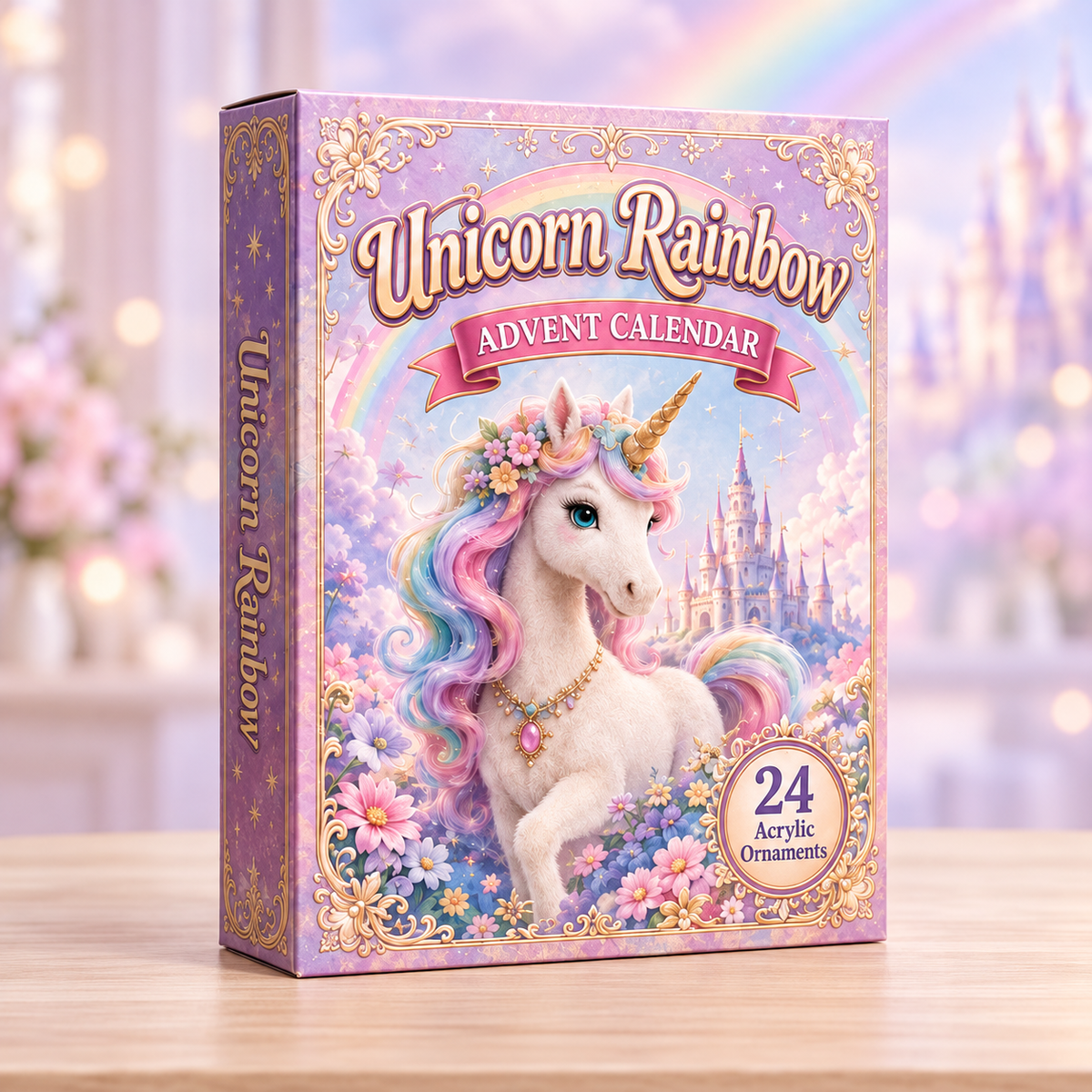 Unicorn Rainbow Advent Calendar 2026 - 24-Day Festive Countdown, Acrylic Charms Blind Box - Gift For Fantasy Lovers 8aae39b9-02fa-4264-a139-10e0f897728c-unicorn-box.png