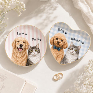 Personalized Pet Portrait Jewelry Dish, Dog Cat Photo Trinket Tray, Pet Memorial Jewelry Dish, Gift For Dog Mom, Gift For Pet Lovers 8ab548b6-dd27-4e35-8525-33373f5bd3bf-banner-6.jpg