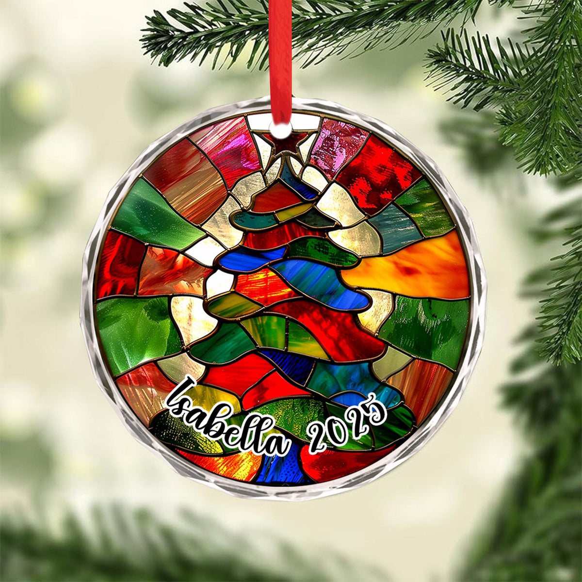 Personalized Stained Glass Christmas Ornament 2026 – Custom Name Tree Decoration – Holiday Keepsake Gift for Family & Friends 8ac16849-e192-4043-b89f-c2607bf4a545-4.jpg