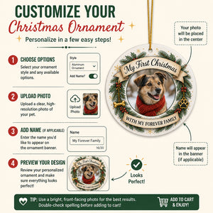 Pet Adoption First Christmas Photo Ornament - Personalized Aluminum Ornament 8ae23429-8b07-41ff-ae5c-c38dfee134e2.jpg