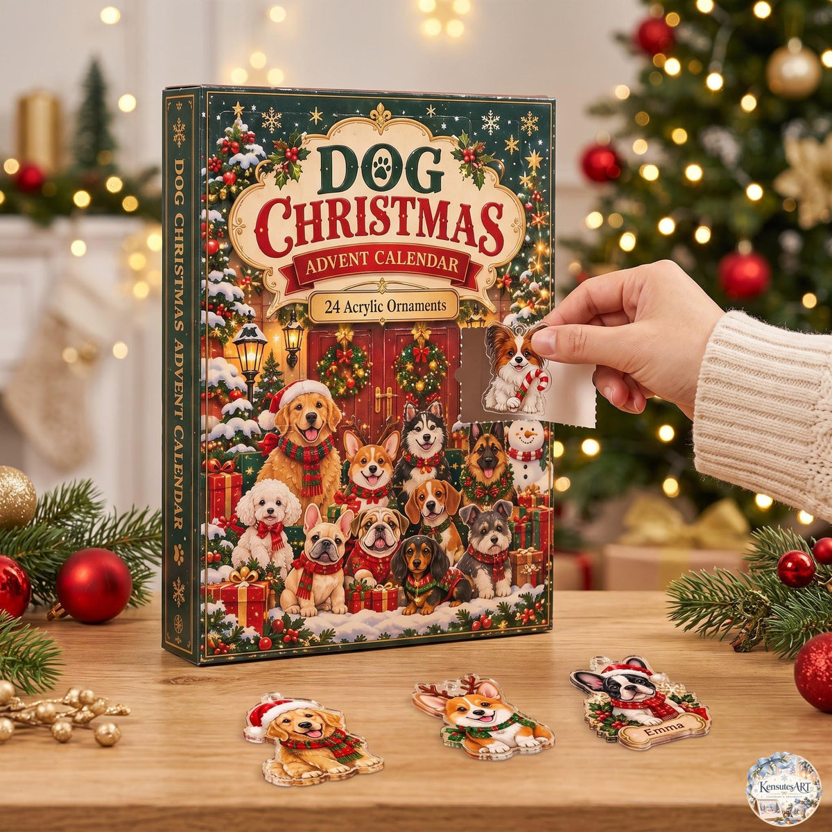 Mixed Breed Dog Advent Calendar 2026 | 24 Day Christmas Countdown with Personalized 2D Ornament 8b30c381-e141-4dd4-bb7c-b81c492b780f-il_fullxfull.8643594505_h0m9.jpg