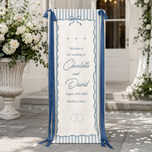 Welcome To The Wedding Of Wedding Sign Striped Style - Personalized Welcome Sign - Wedding Decoration 8b55011b-556e-4f3e-8573-b54038de41e1-1.jpg