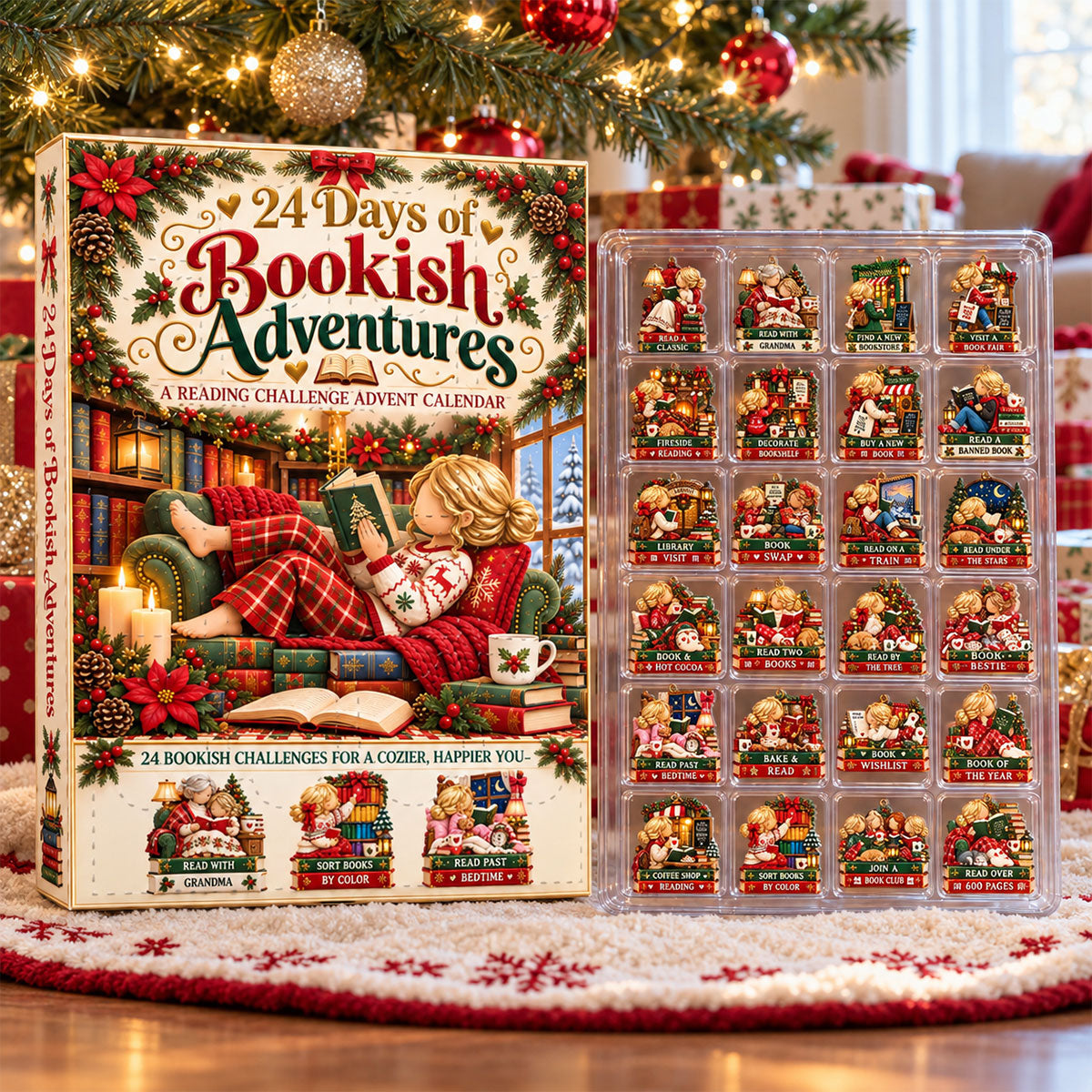 24 Days Of Bookish Adventures Gift For Granddaughter, Daughter, Book Lovers - Personalized Christmas Advent Calendar 8b6b5612-e28c-4abc-b682-364abb5d10ad-w5_2fc460c9-5743-4a3e-8929-454b5edc4946.jpg