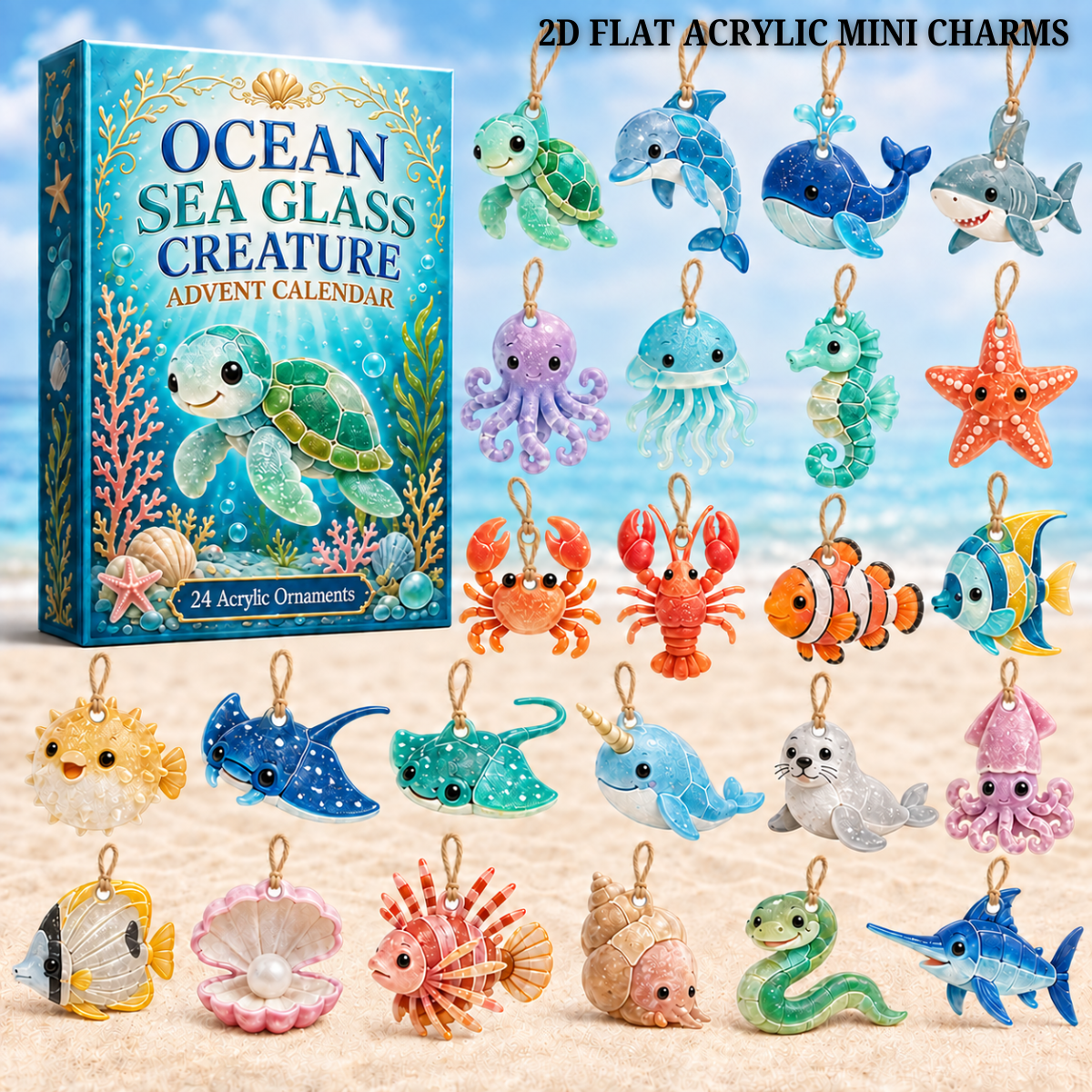 Sea Glass Ocean Friends Advent Calendar 2026 - 24-Day Festive Countdown, Acrylic Charms Blind Box - Gift For Ocean Lovers 8b9972ce-17fd-43a7-9267-91ce5eba18cd-sea-glass-text.png