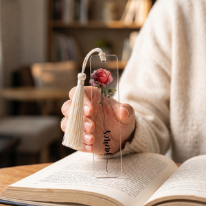 Personalized Birth Month Flower Bookmark, Floral Bookmark for Women, Bookmark Gift, Bridesmaid Proposal Gift, Birthday Gifts for Her 8ba42af4-4251-449d-9faf-94b97e1e85ff-banner-2.png