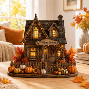 Personalized Harvest Home Wooden Block,Autumn Village Wooden Sign,Fall Pumpkin Decor,Thanksgiving,Harvest Home Gift,Cozy Country Shelf Decor 8bae64a1-6d3d-45ad-b1f5-0157d67904d5-7.jpg