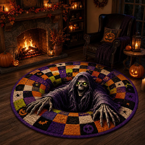 Halloween 3D Illusion Round Rug, Skeleton Vortex Foldable Floor Mat, Spooky Horror Area Rug, Gothic Living Room Decor Gift 8bca75a9-81ed-4ab4-8666-a292db4f5799-3.png