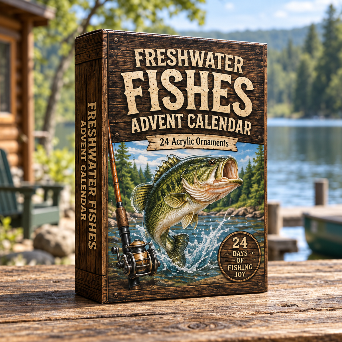 Freshwater Fishing Species Advent Calendar 2026 - 24-Day Festive Countdown, Acrylic Charms Blind Box - Gift For Fishing Lovers 8bed4428-a5b3-41a0-861e-31f49865961d-fish-box-.png