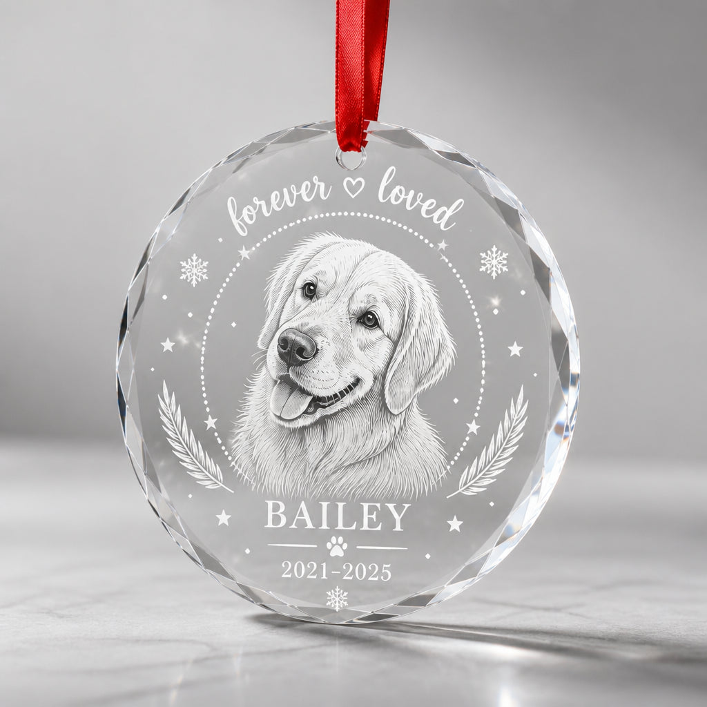 Pet Memorial Crystal Ornament – Upload Photo, Name & Years - Personalized Crystal Ornament 8bf77ab3-9ae3-4ebc-bab0-4aedf57dd641.jpg