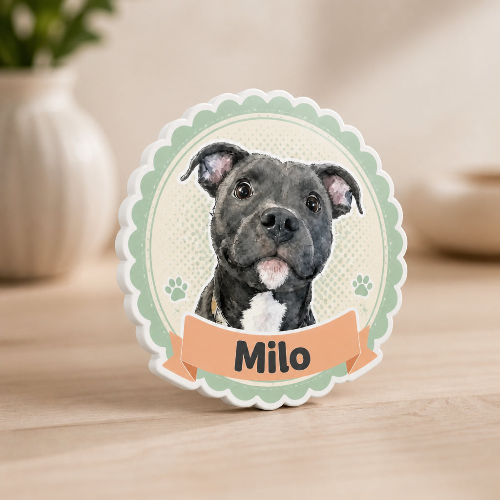 Custom Pet Portrait Name Magnet — Ribbon Badge - Personalized Custom Shape Fridge Magnet 8c38fb5f-f69f-4a22-ae2a-c4550016d3f4.jpg
