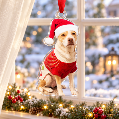 Personalized Dog Cat Picture Acrylic Ornament, Custom Pet Photo Christmas Ornament, Pet Memorial Keepsake, Dog Mom Cat Dad Gift, Pet Lover Gift 8c3d7b0b-0c88-4197-a87d-3fa8f101d84c-banner-1.png