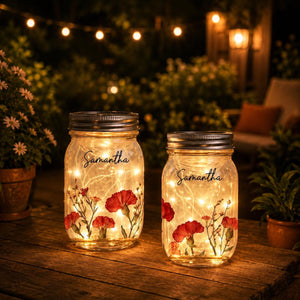 Personalized Birth Flower Mason Jar Night Light, Solar Lamp Gift For Her, Birthday Custom Night Light Gift For Friend, Bridesmaid Light Gift 8c3eee94-df99-485b-b9b0-5443ec0280ca-2.jpg