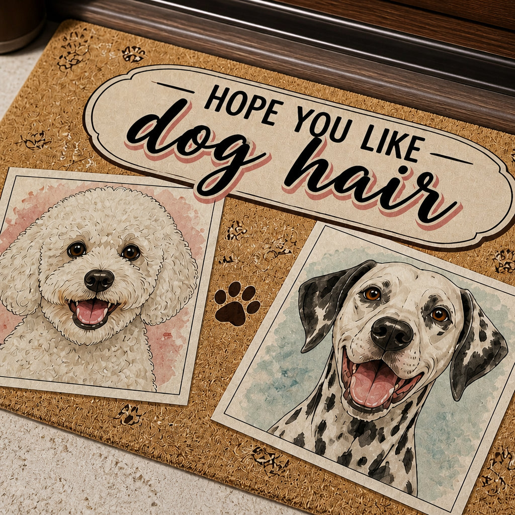 Hope You Like Dog Hair - Custom Pet Photo Doormat - Personalized Doormat 8c69b188-6309-41fd-be81-3ed5845bf92a.jpg