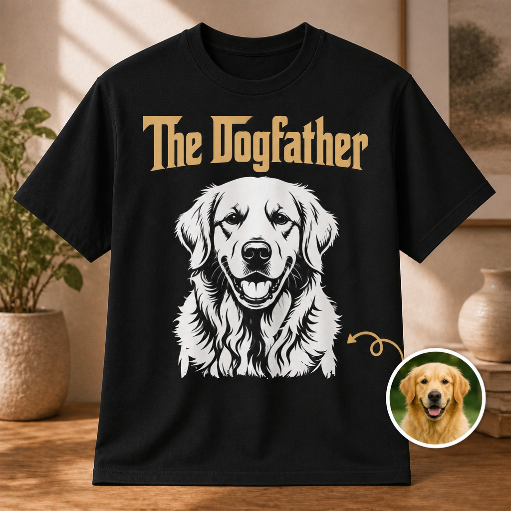 The Dogfather Custom Pet Portrait Tee - Personalized T-shirt 8c6a5a3f-0664-4010-99c9-b5d31de5f3e6.png