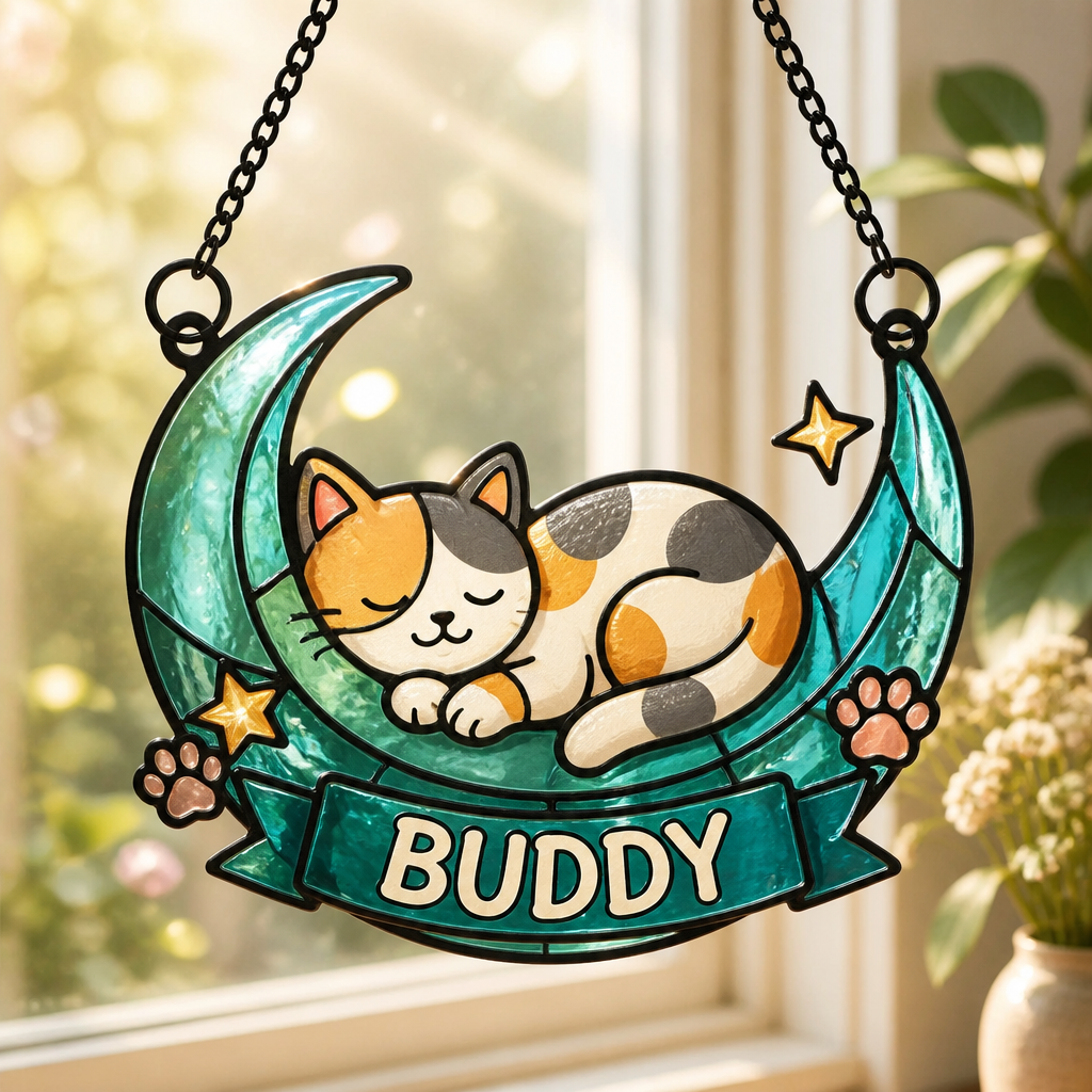 Personalized Cat Moon Suncatcher – Custom Pet Name - Personalized Suncatcher Ornament 8c8fd6bd-9075-4a90-9851-a237d8d98cd7.png