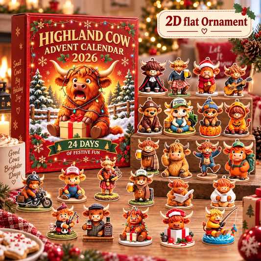 Highland Cow Advent Calendar 2026 24 Days Christmas Countdown 3D Collectible Ornament Farmhouse Holiday Decor Gift for Cow Lovers 8c9b6f30-f6dd-489a-9944-82697f133764-d08f5ddb-aa64-4a2a-8f0e-00f44b57f5dd.png