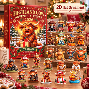 Highland Cow Advent Calendar 2026 24 Days Christmas Countdown 3D Collectible Ornament Farmhouse Holiday Decor Gift for Cow Lovers 8c9b6f30-f6dd-489a-9944-82697f133764-d08f5ddb-aa64-4a2a-8f0e-00f44b57f5dd.png