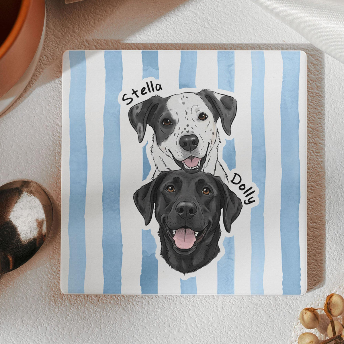 Custom Pet Photo Ceramic Coaster, Personalized Dog Cat Portrait, Dog Mom Cat Mom Gift, Pet Memorial Keepsake 8cb1bfe4-0a55-4059-be13-137a2c5b6424-3.jpg