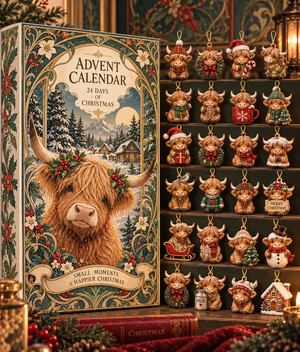 Highland Cow Christmas Advent Calendar 2026, 24-Day Holiday Countdown with 24 Hanging Cow Charms, Art Nouveau Christmas Gift 8cc54b3b-dae3-4451-b3b6-edace87ddc7a-n1.png