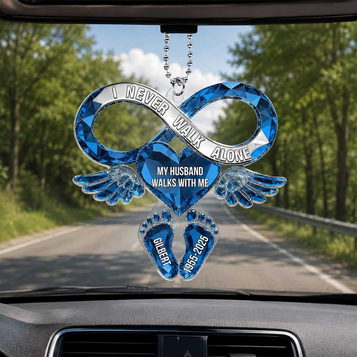 I Never Walks Alone - Personalized Acrylic Shape Ornament 8cd57434-0917-4354-8d16-a39ed6028537-6a2afcd66255114efe01a6e2_1.jpg
