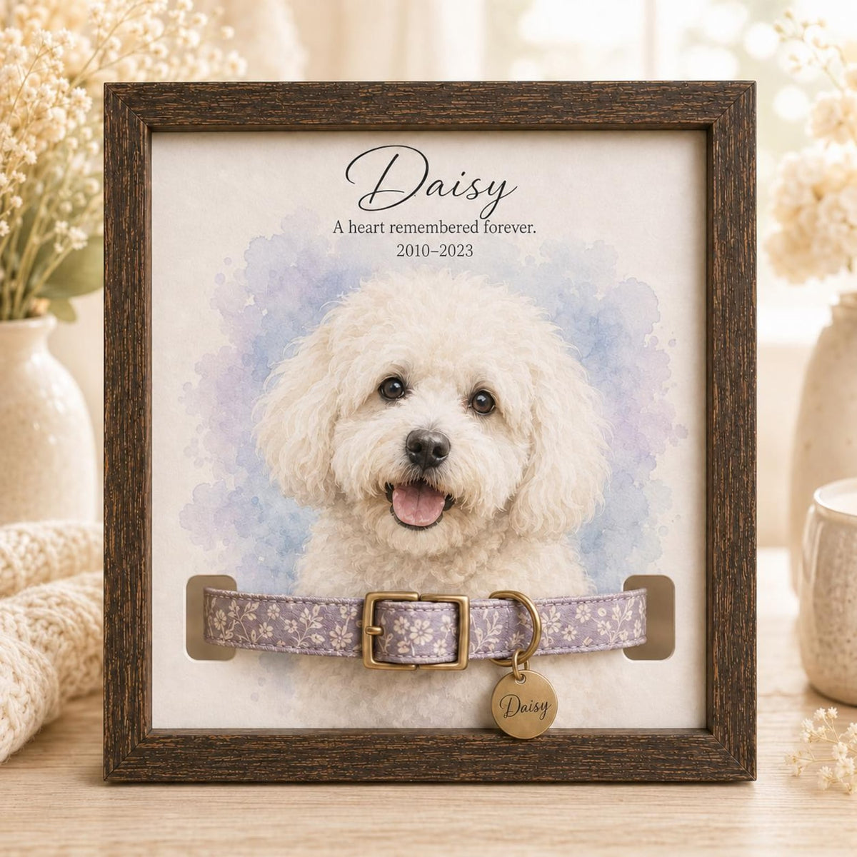 Custom Watercolor Pet Memorial Frame with Dog Collar Holder, Pet Collar Frame For Loved One, Personalized Dog Passing Gift, Engraved Frame 8cf2baa7-0488-4bf7-99e0-d0d3a4f6a0fd-il_1588xN.8138748836_n3ho.jpg