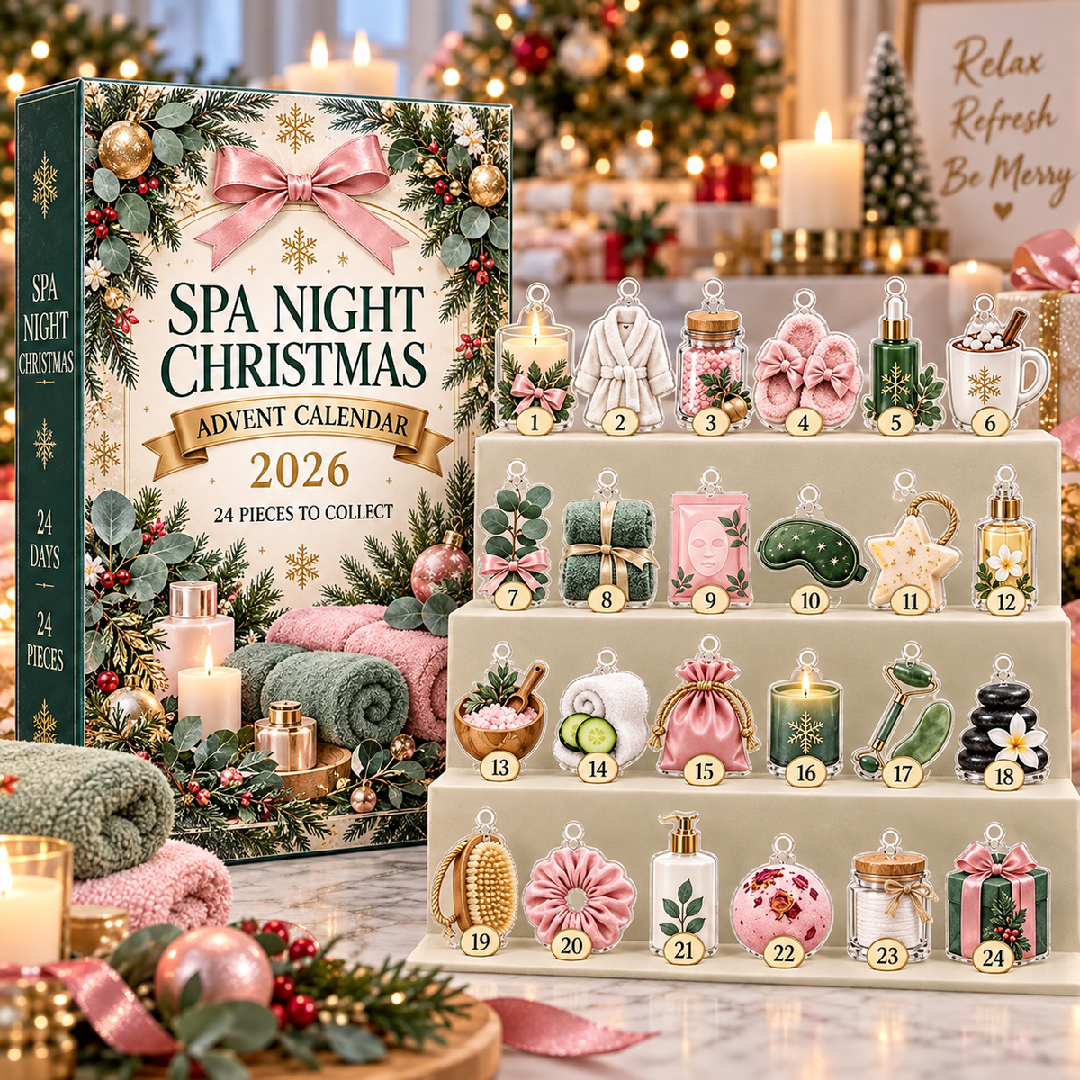 Spa Night Christmas Advent Calendar 2026, 24 Acrylic Ornament Countdown, Self Care Holiday Gift for Her 8d28b1b8-bc66-4b42-97d5-3bf37b3db823-290a73c1-2f7c-4970-8d41-089325bab5f0.png