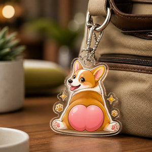 Cheeky Corgi Butt Acrylic Keychain - Acrylic Keychain 8d871835-16c0-47a0-a254-30b9817d66b0.jpg