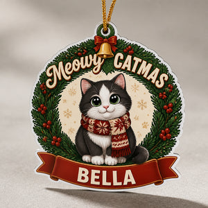 Meowy Catmas Personalized Cat Name Ornament – Wreath Edition - Personalized Laser Cut Custom Shape Ornament 8d9eeb70-8f4a-4ebe-b4b1-ab55570ed042.jpg