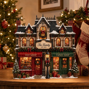 Custom Family Christmas House Wooden Block, Personalized Gingerbread Home Sign, Rustic Holiday Mantel Decor, Unique Keepsake Gift Idea 8da7d43c-6c9d-4756-b519-64b477dde1d7-1.jpg
