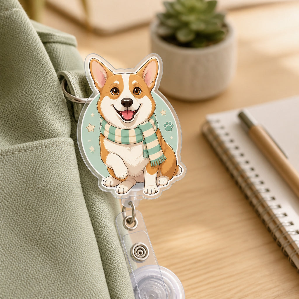 Custom Pet Portrait Badge Reel – Die-Cut Acrylic Topper - Personalized Custom Shape Badge Reel 8dc1b4c1-0b0c-428f-b3ba-fd361ff65058.jpg