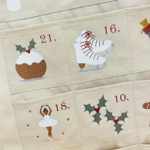 Personalised Fabric Christmas Countdown design Calendar - 24 Pocket Reusable Christmas Wall Hanging 2026 - Handmade Family Keepsake 8dcf482f-89a0-48fe-8d39-e70daa6823b4-dfdffdf-1-.webp